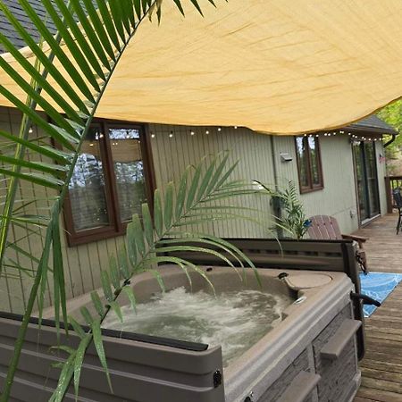 Pocono Mountain View Lake House In เลคฮาร์โมนี ภายนอก รูปภาพ
